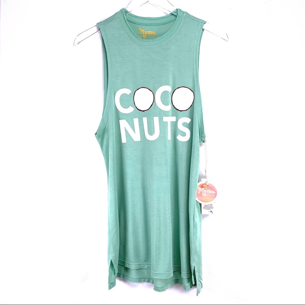 NWT-Show Me Your MuMu Coconuts Andrew Tunic Tank